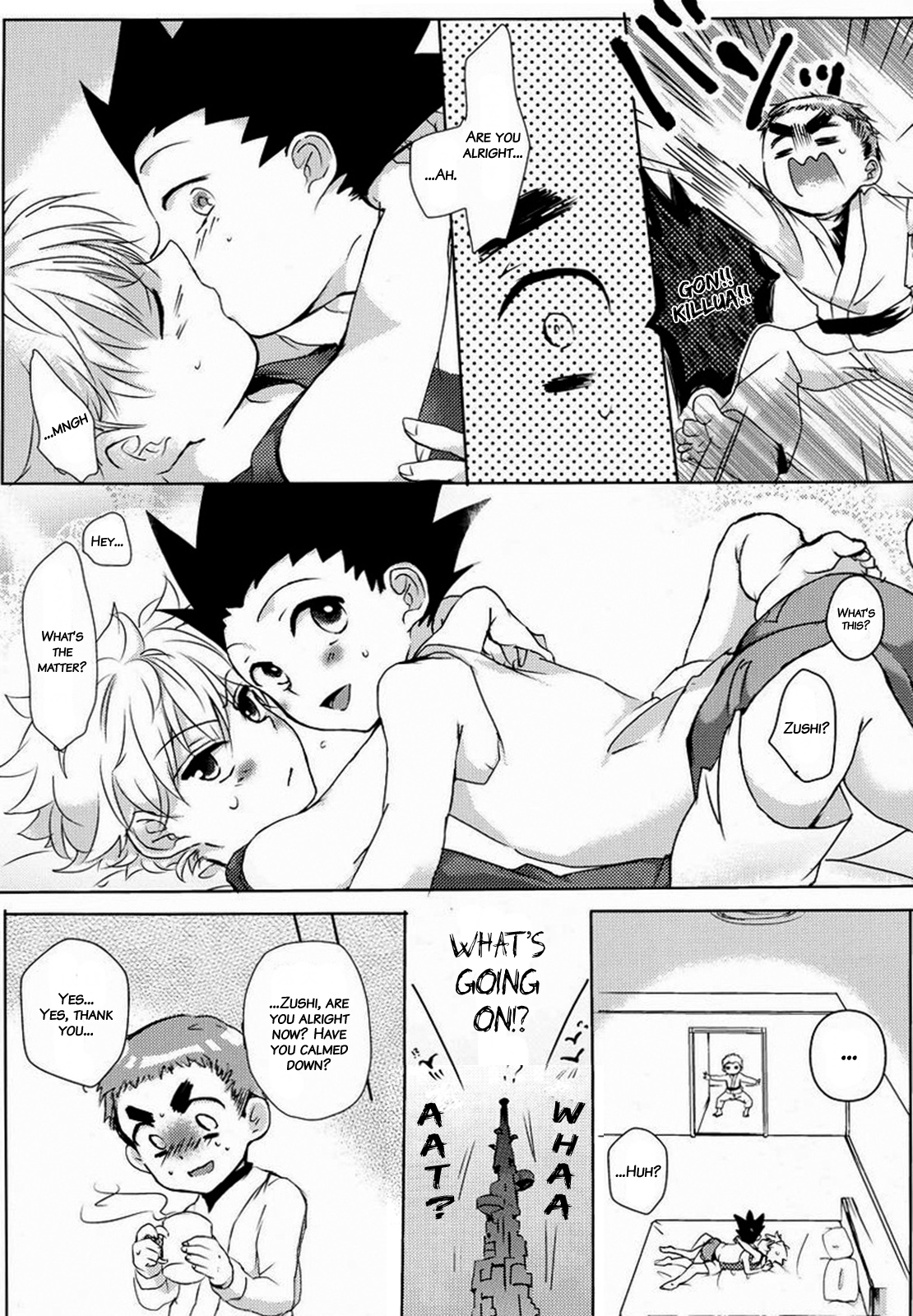 [Emilio(Naikai)] Doki Doki Hey Triangle (Hunter X Hunter)[English][Decensored] page 5 full