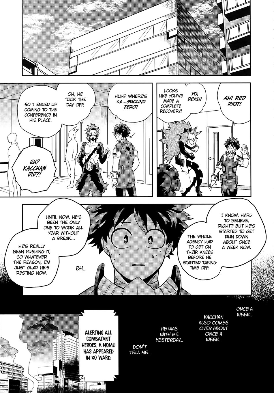 (Douyara Deban no Youda! 17) [Hokoushayou Shingou (Cai)] Hakuri | Stripped (Boku no Hero Academia) [English] [Team Katsudon] page 21 full