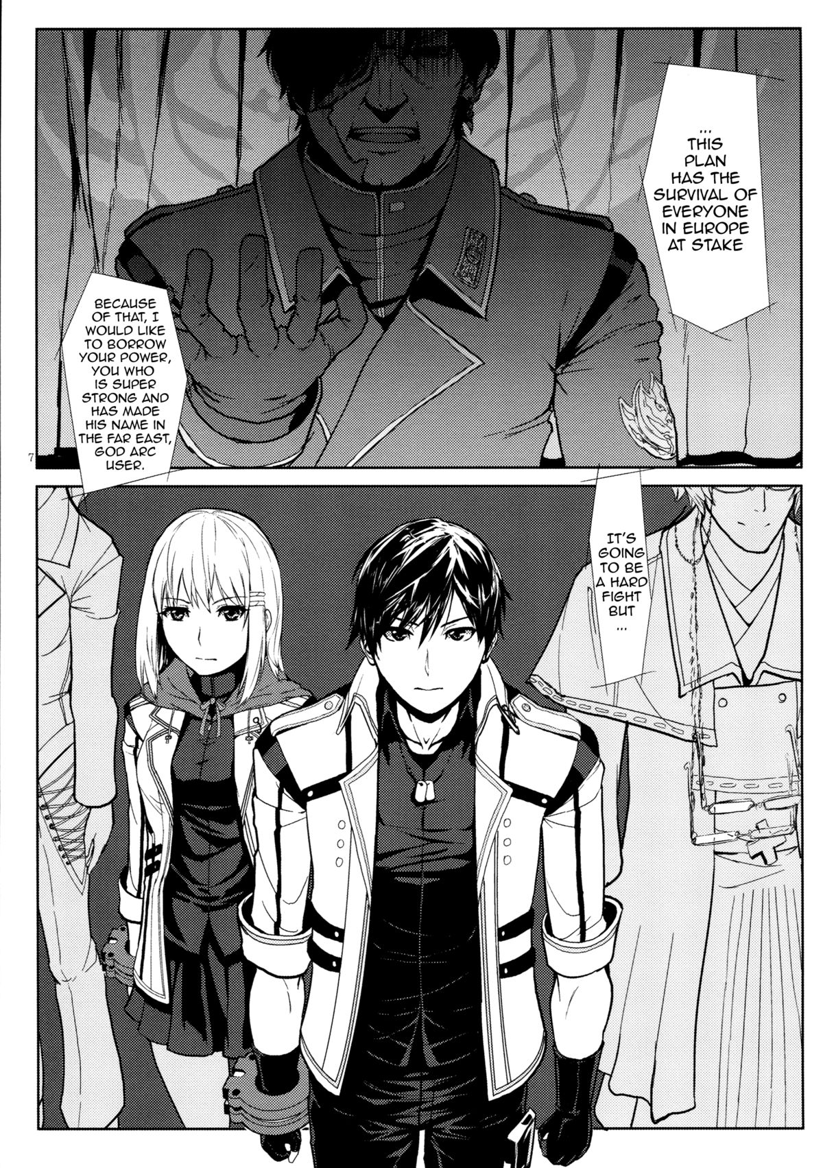 (C87) [Lithium (Uchiga)] Again #1 Stay With Me Till Dawn (God Eater) [English] {doujin-moe.us} page 6 full