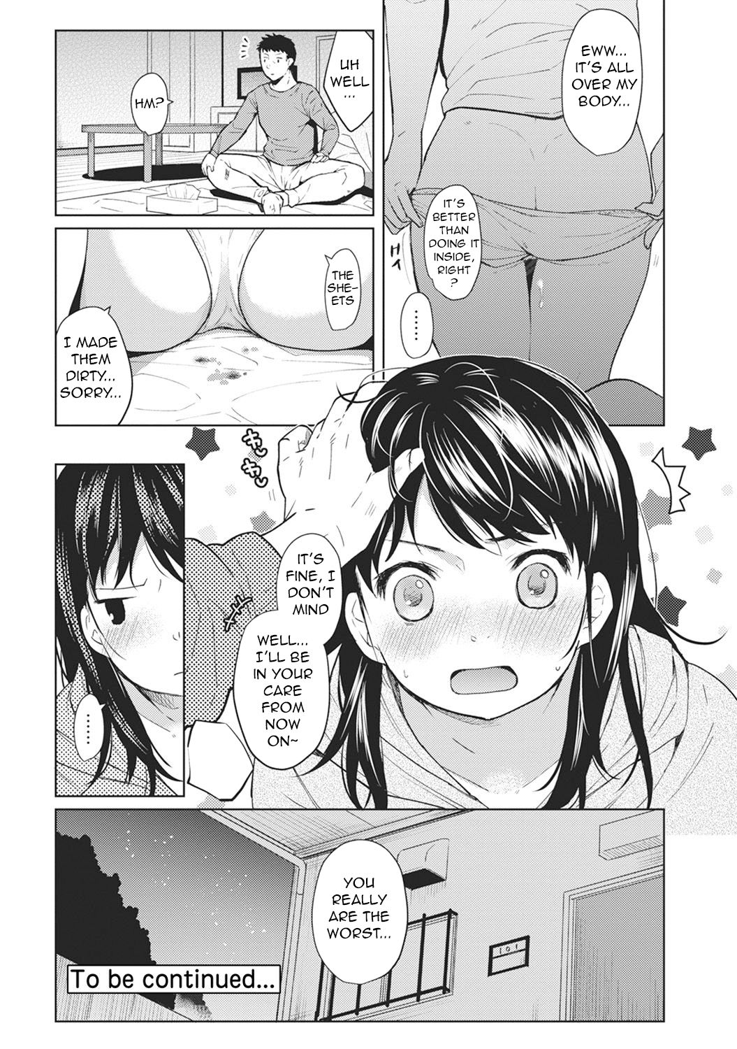 [Fumitsuki Sou] 1LDK+JK Ikinari Doukyo? Micchaku!? Hatsu Ecchi!!? Ch. 1-2 [English] page 25 full