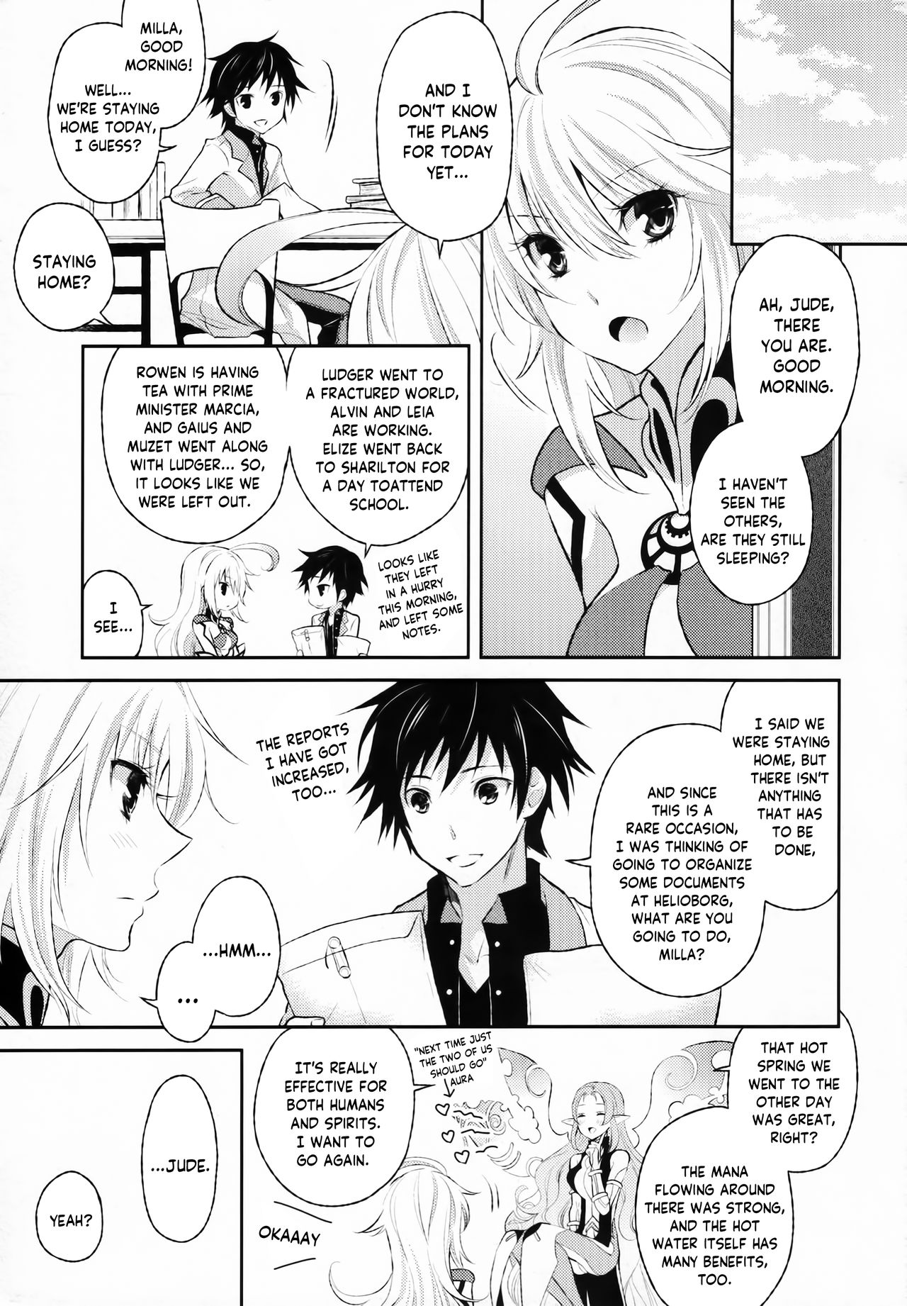 (CCOsaka92) [Aerial Soul (Shiina)] Gohoubi no Ataekata - Onsen Hen | How to give a reward - Hot spring edition (Tales of Xillia 2) [English] page 4 full