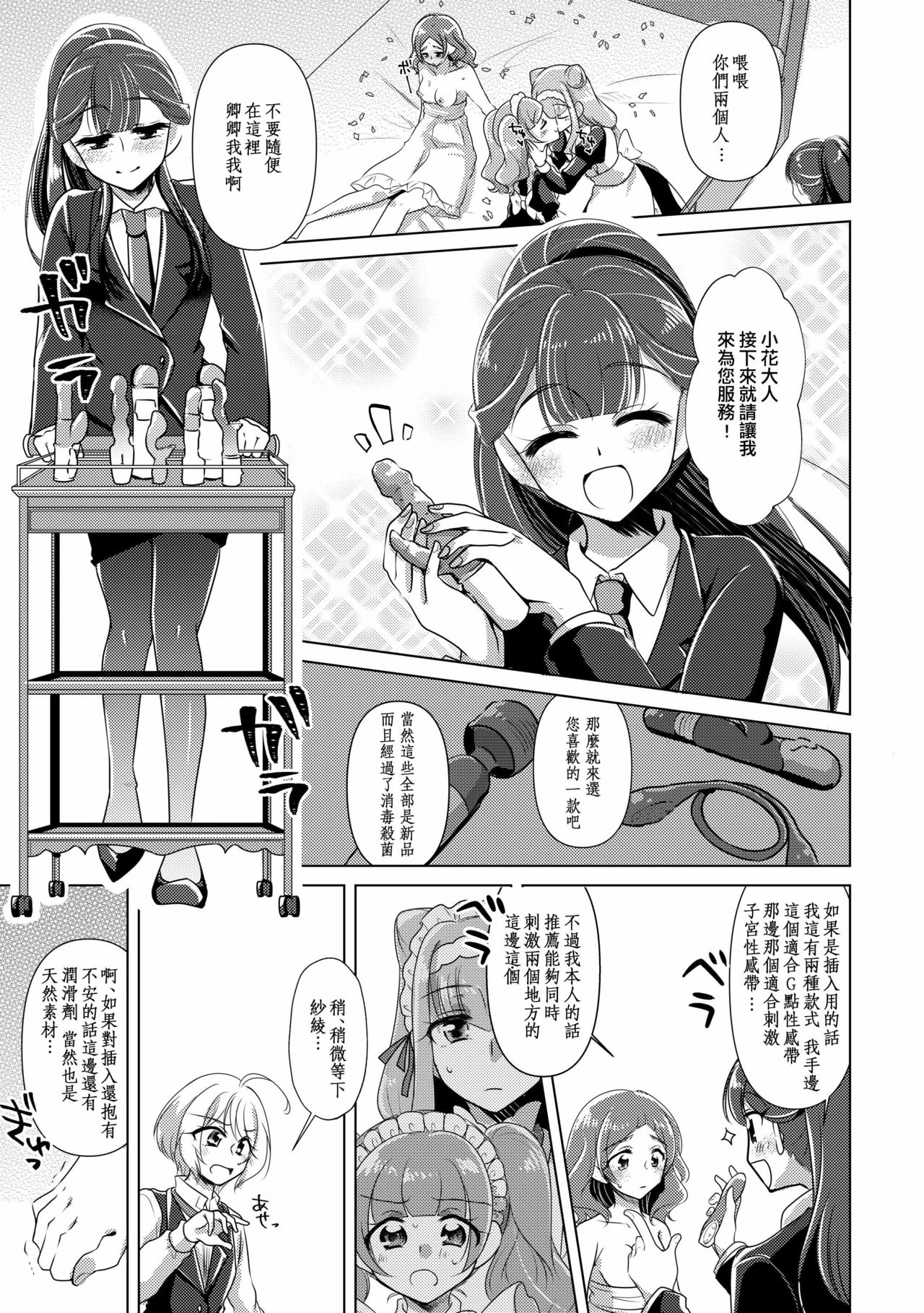 [Rope Island (Miyanoyuki)] hanakanmuri wo kimi ni (Hugtto! PreCure) [Chinese] [キュアコメット个人汉化] [Digital] page 19 full