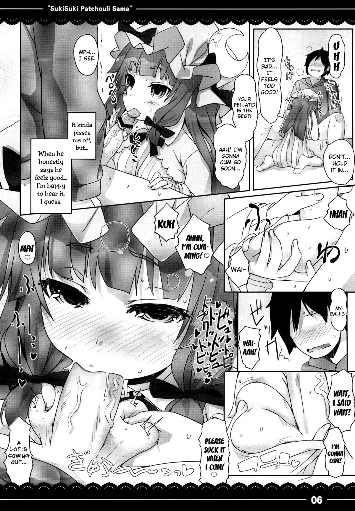 (Reitaisai 10) [Itou Life] Suki Suki! Patchouli-sama | I Really Like You! Patchouli-sama (Touhou Project) [English] {doujin-moe.us} page 7 full