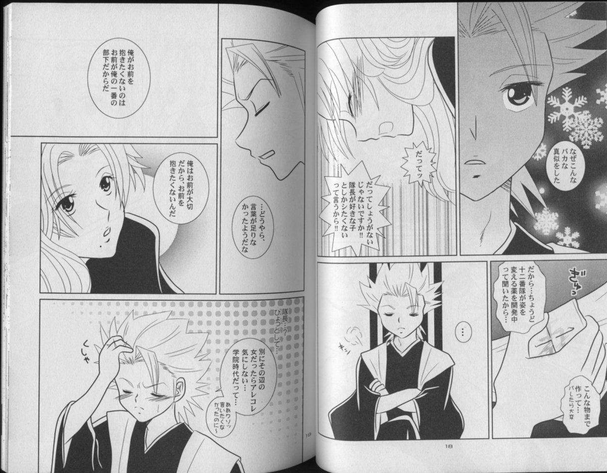 (C71) [Kame no Ko (Kamei Kaori)] Tsumetaku Kagayaku Tsuki no Shita de (Bleach) page 8 full