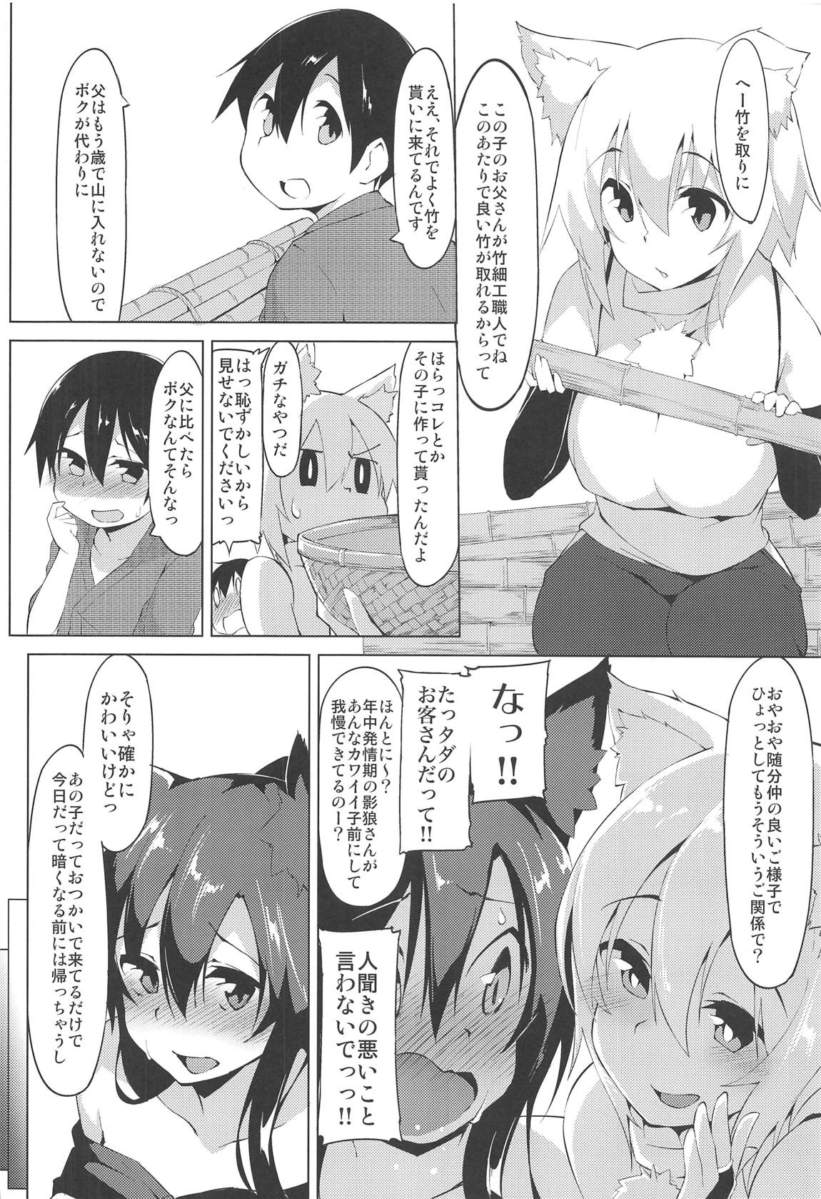 (C95) [Asshuku Koubou (Terazip)] Shotagui Wanko to Otomarikai (Touhou Project) page 3 full