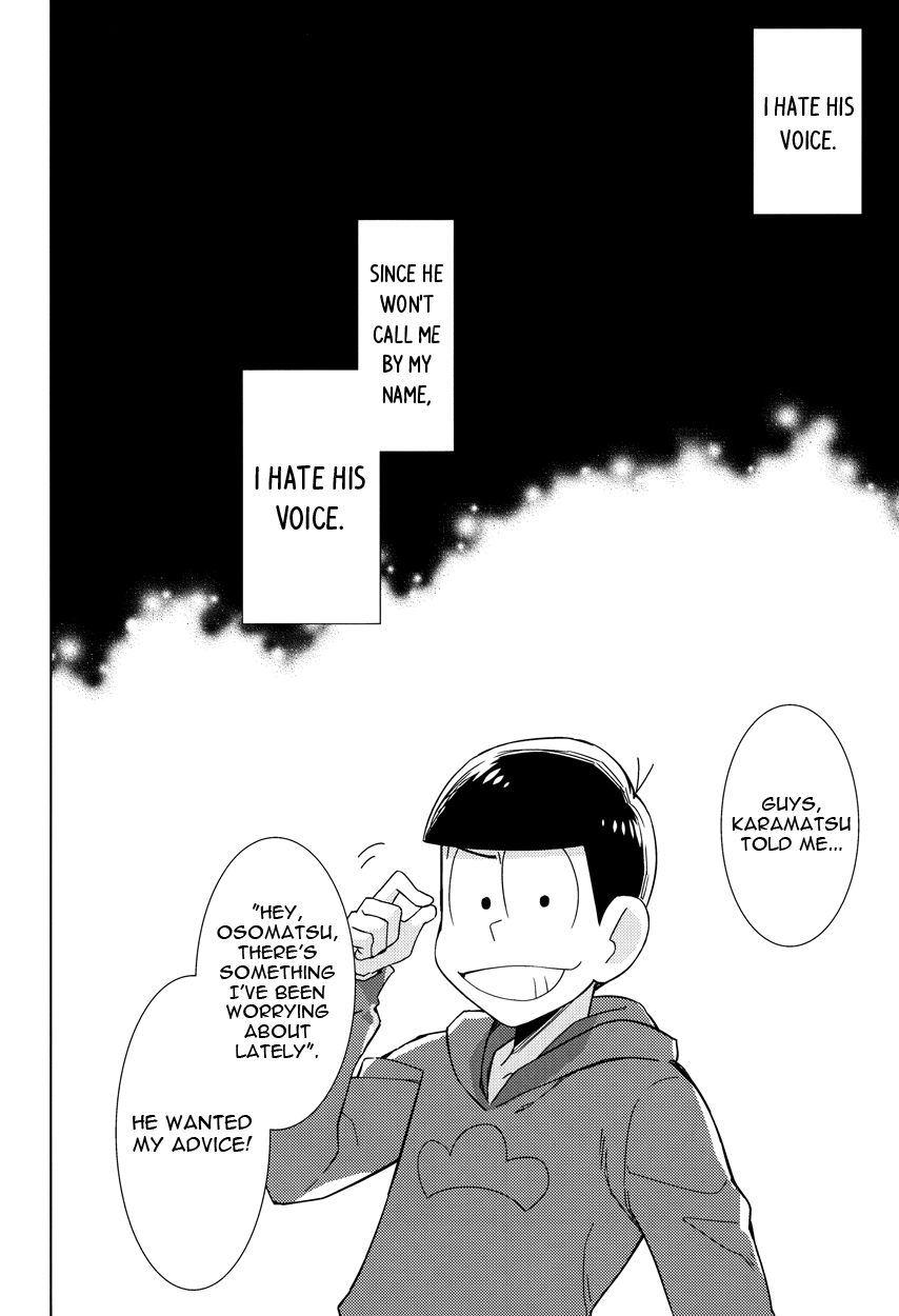 (Kahou wa Nete Matsu) [daisy (Chikottsu)] Namae o Yonde, Yobanaide | Call Me by my Name, or Don't (Osomatsu-san) [English] [Ikemen Scans] page 16 full