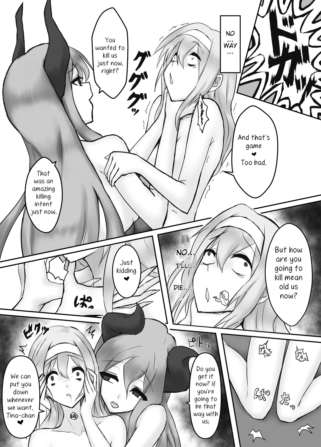 [Intondou (Stealth Moko)] Jingai Lez Rape ~Succubus Hen~ [English] {Ogodei-Khan} page 23 full