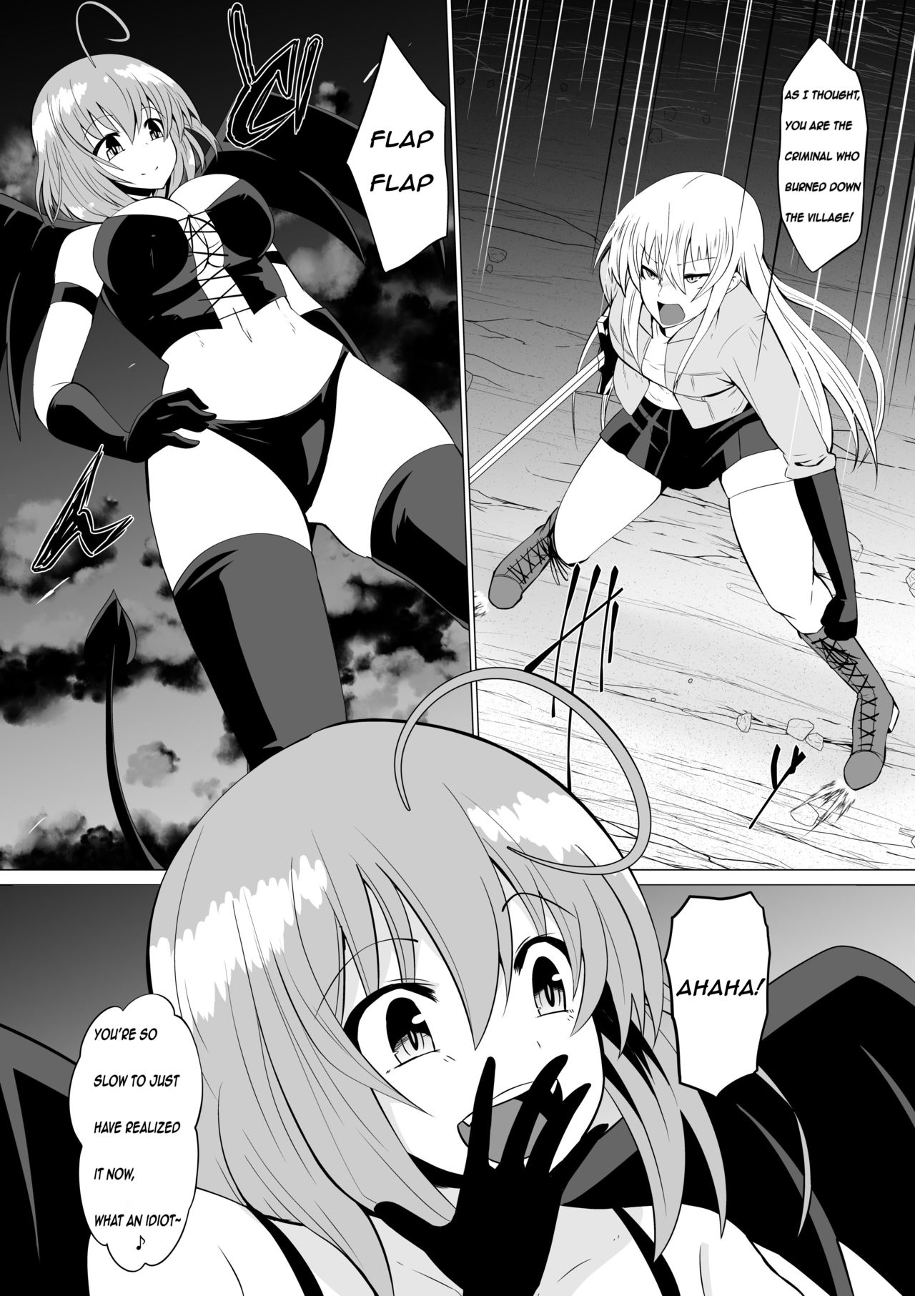 [Shihai Shoujo (Dining)] Hikyou na Kenshi ni wa Eien no Oshioki o | Eternal Punishment For A Cowardly Swordswoman {bored_one28} [English] [Decensored] page 1 full