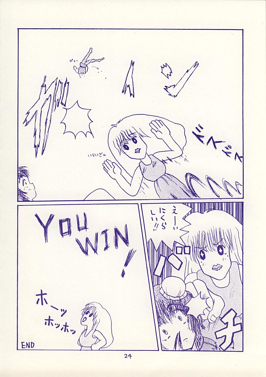 (C43) [Toriapon Kikaku (Hon ne Yasuyuki)] SPARKLE (Final Fantasy IV, Street Fighter) page 23 full