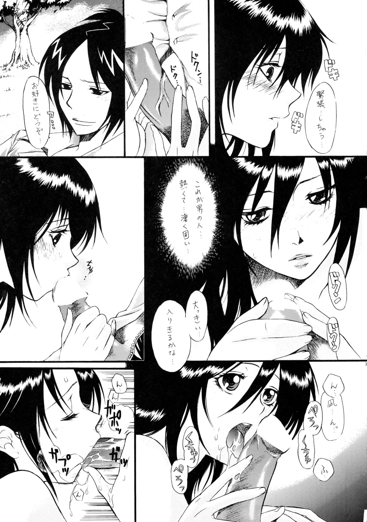 (C73) [Tsurikichi Doumei (Kiki Ryu)] BLEBORN! (Bleach, Katekyo Hitman REBORN!) page 33 full