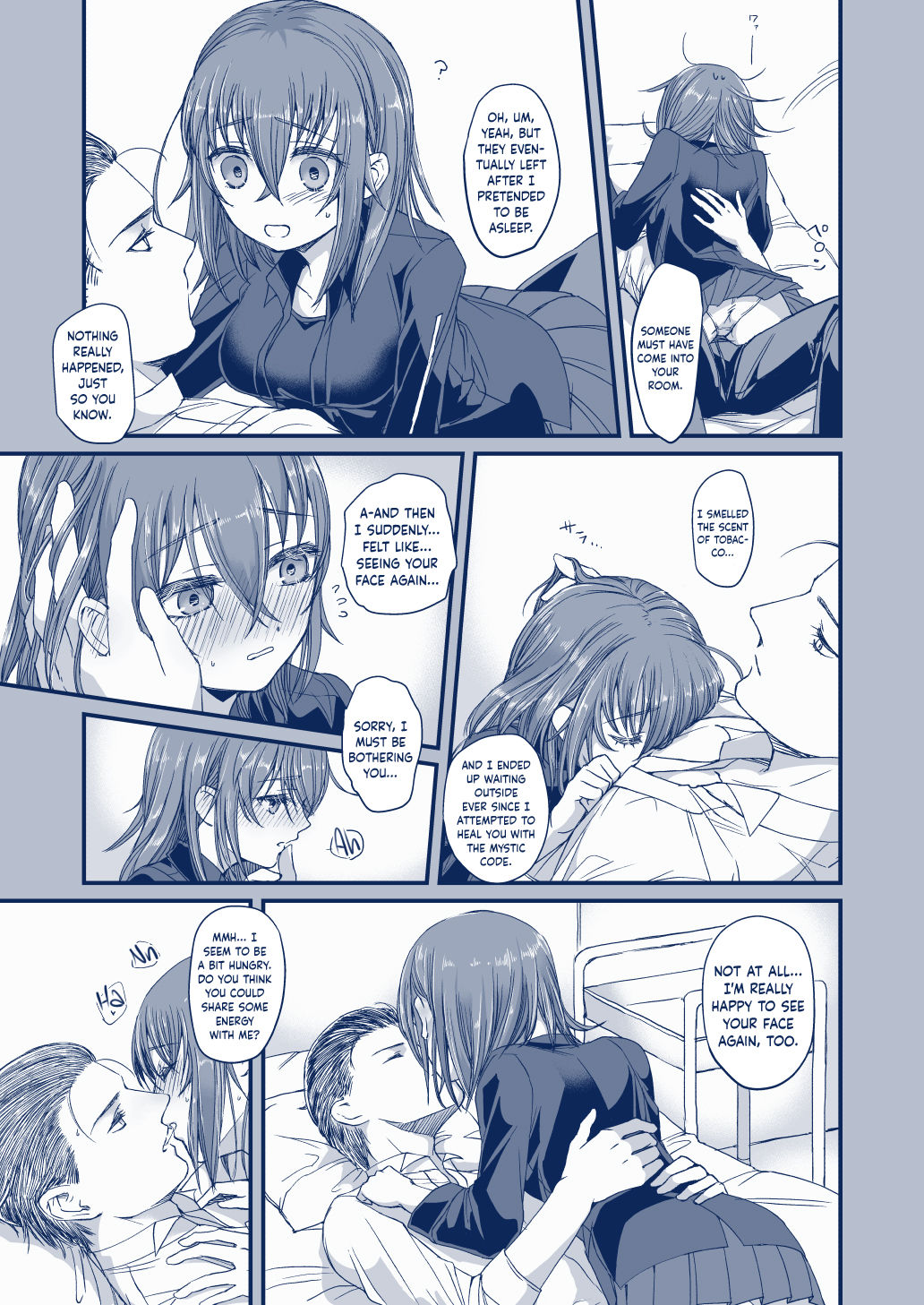 [Ebifry Akita] Suisei o Tsukanda Hi | The Day I Caught a Comet (Fate/Grand Order) [English] {Hennojin} page 5 full