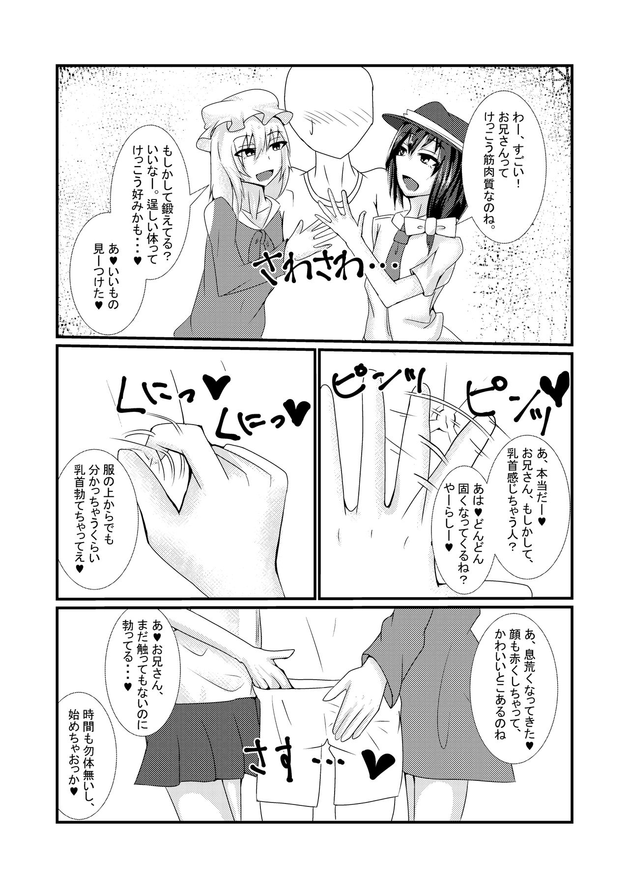 [Yatsuatari (Ardens)] Hifuu Club de Homo Suru Hon (Touhou Project) [Digital] page 3 full