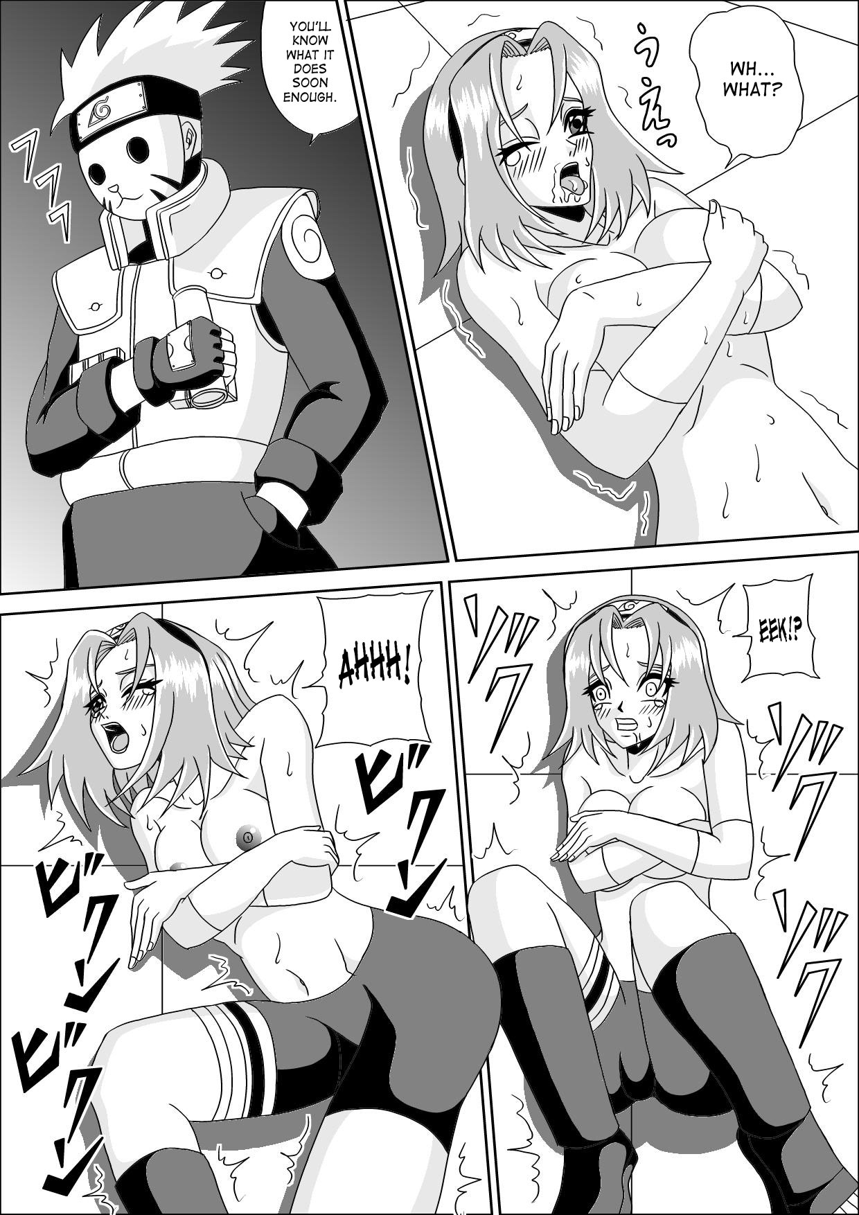 [Pyramid House (Muscleman)] Kunoichi Ryoujoku Tane Tsuki Shugyou | Kunoichi Disgrace Impregnation Training (Naruto) [English] {doujin-moe.us} page 11 full