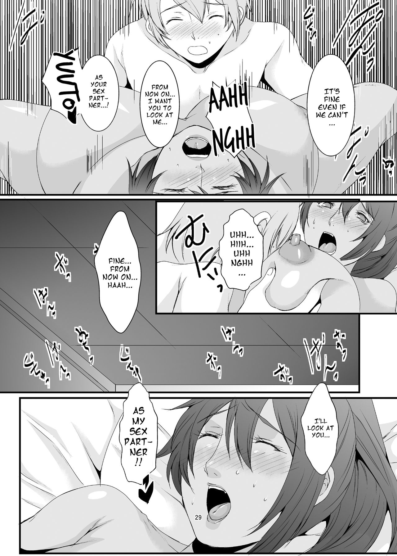 [Sprechchor (Eguchi Chibi)] Oku-sama wa Moto Yariman -Besluted- | This Woman's a Former Slut -Besluted- [English] [Digital] page 30 full