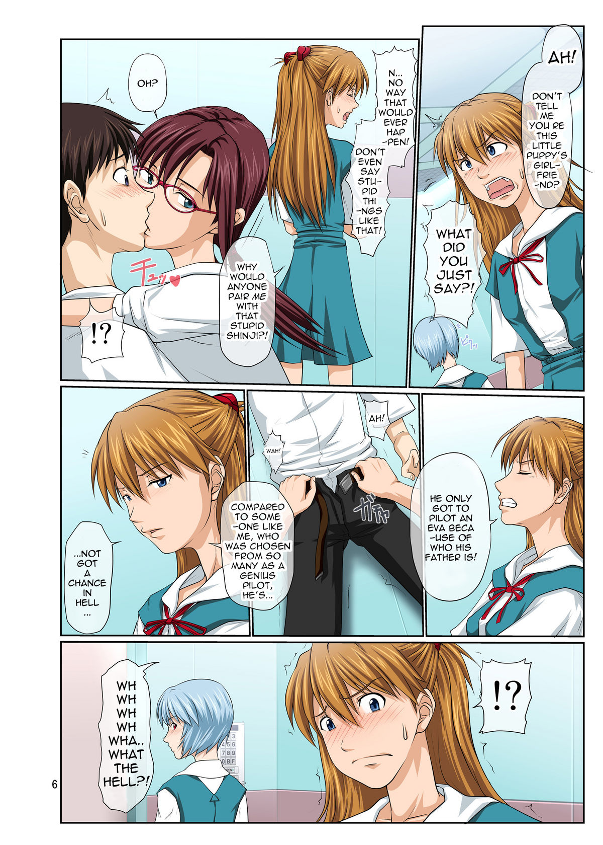 [TOYATEI (Toyama Kousei)] Welcome to NERV Elevator -Full Color Edition- (Neon Genesis Evangelion) [English] page 6 full