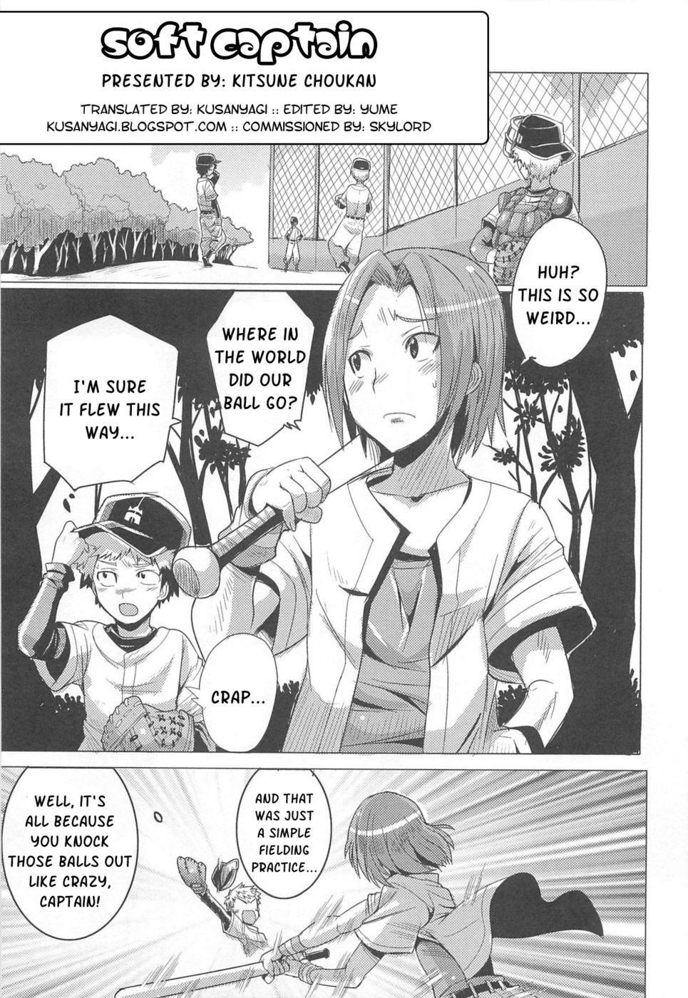 Soft Captain! [Kitsune Choukan] page 1 full