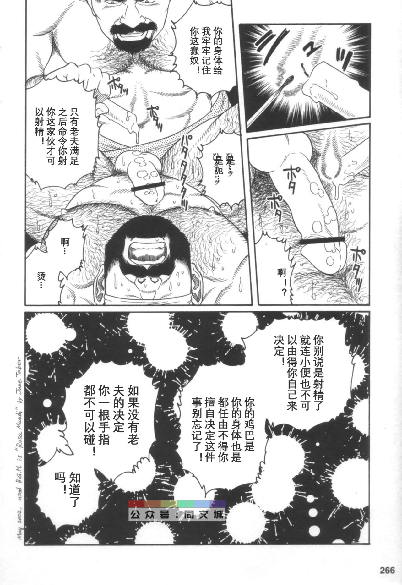 [Tagame Gengoroh] Gedou no Ie Joukan [Chinese][同文城] page 265 full