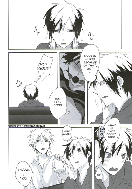 (C81) [S.C+KIWOLOG (Umemaru, Akiwo)] mouth sealed (Durarara!!) [English] {mouthsealed} [Incomplete] page 14 full