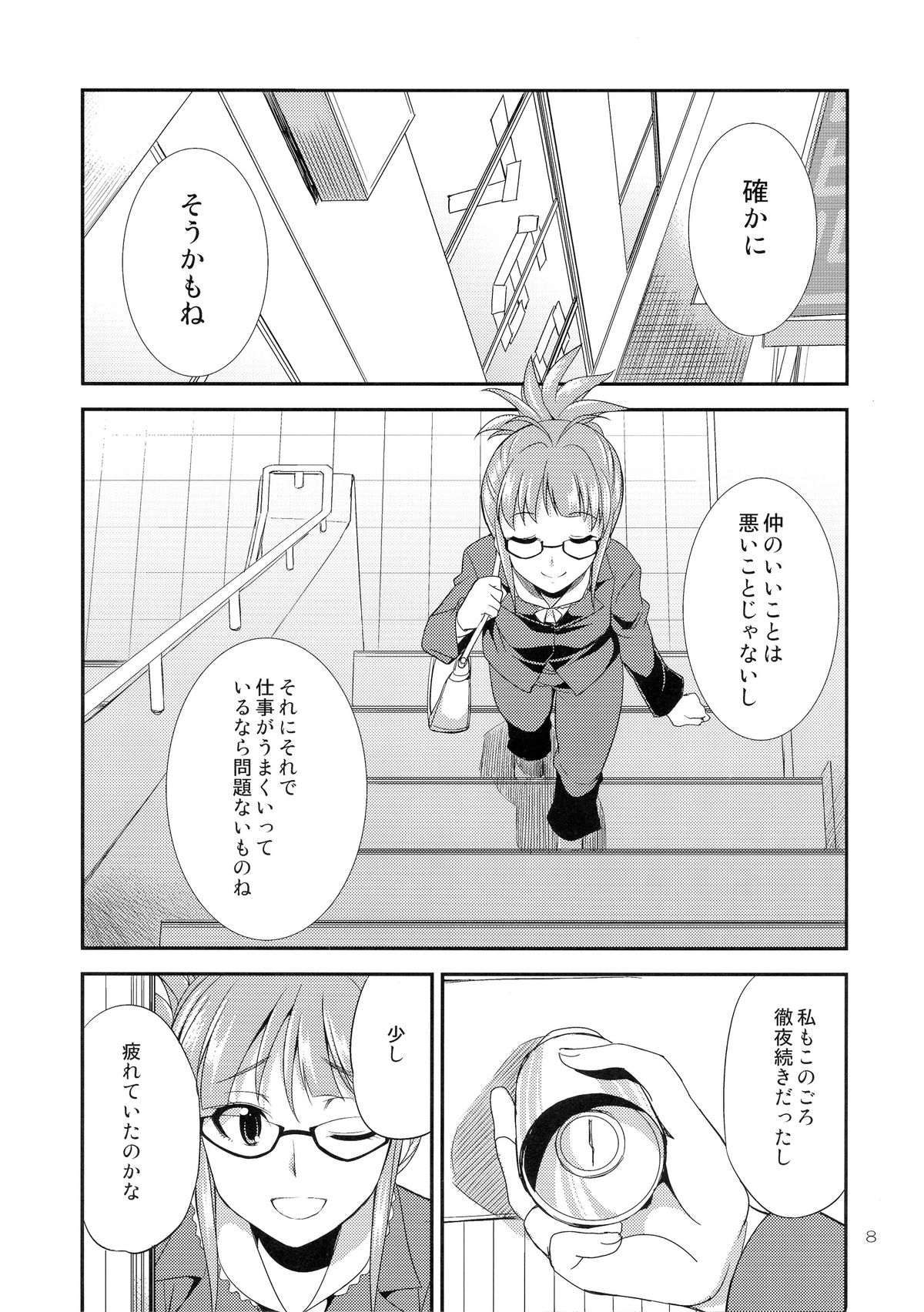 (C87) [Kaguya Hime Koubou (Gekka Kaguya)] THE iDOL M@STURBATION (THE IDOLM@STER) page 8 full
