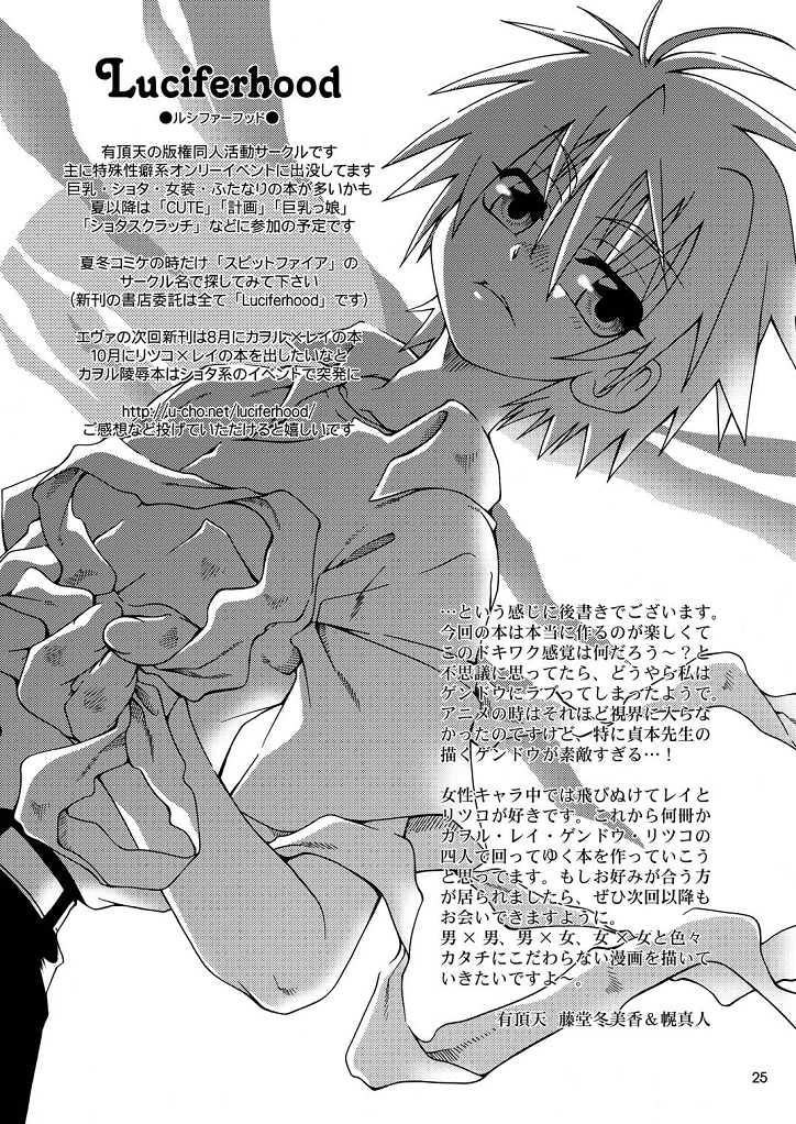 (SC32) [Uchoten (Luciferhood)] Jouzetsu na Monolith (Neon Genesis Evangelion) page 25 full