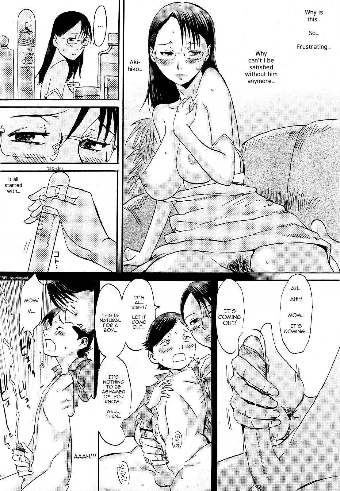 [Kuroiwa Menou] Daraku Oyako | Depraved Mother [English] [shinkage] page 11 full