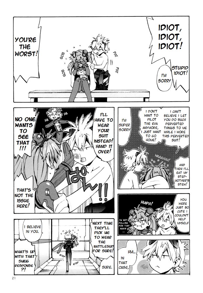 (C77) [Aihara Otome (Yamada Nyoriko)] Miesugi Janai!? | Isn't this too Revealing!? (Neon Genesis Evangelion) [English] [TyroLuuki] page 21 full