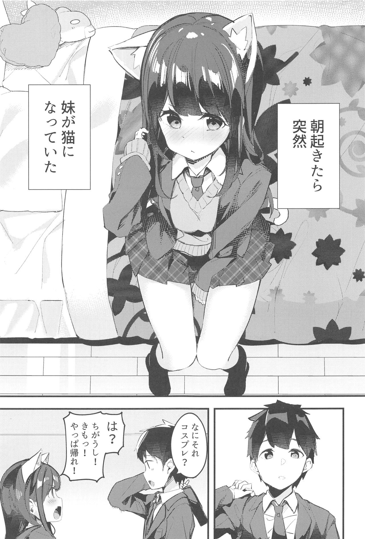 (C95) [Chikuwa no Wakka (Chikuwa.)] Imouto ga Neko ni Natteimashita. page 4 full