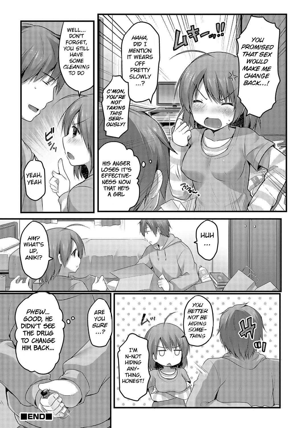 [Sakura Puchilo] Nyotanazuma (Nyotaika! Monogatari) [English] [BSN] [Digital] page 16 full