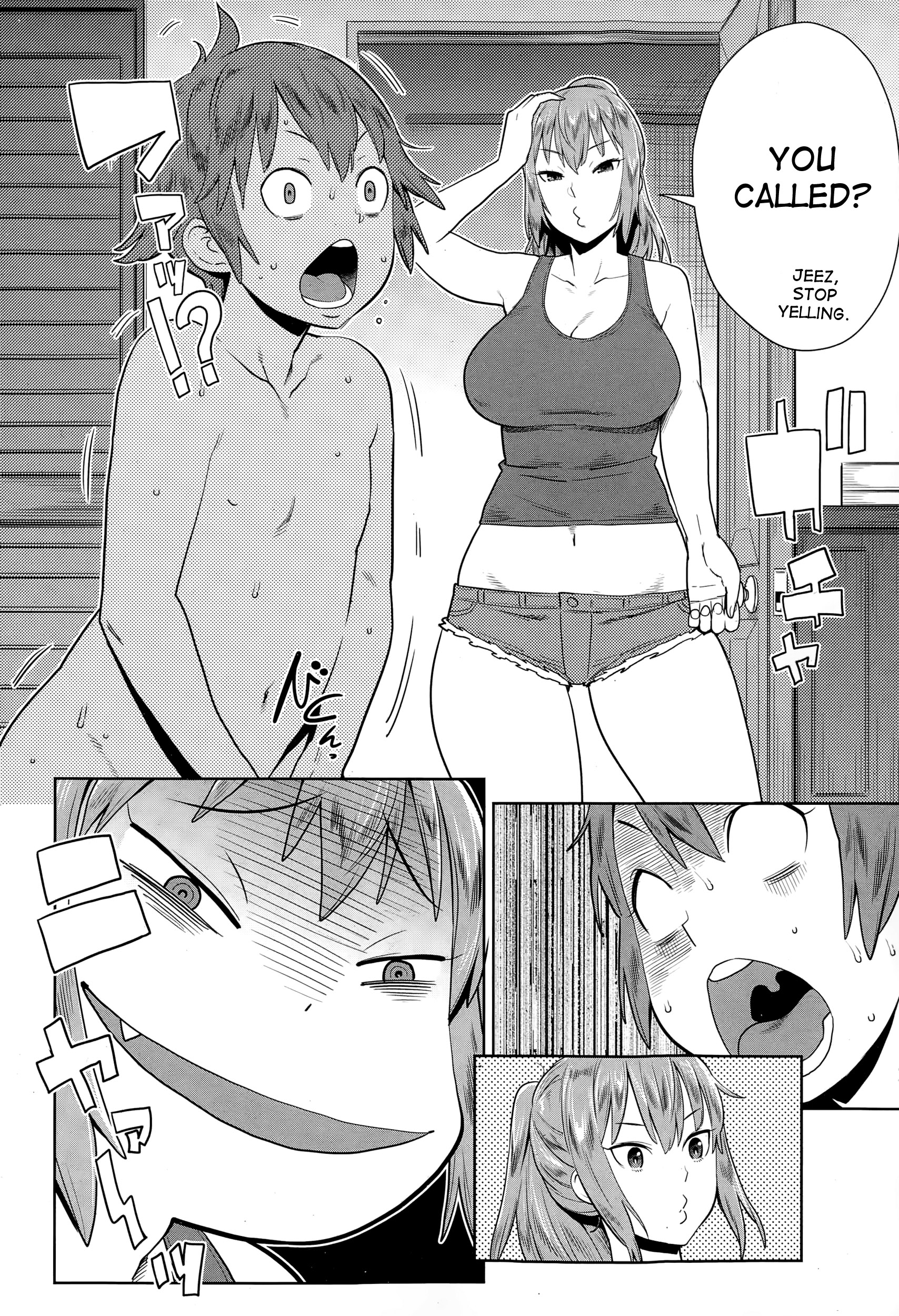 [Agata] Natsu no Owari ni Ijiwaru Nee-chan - My mean elder sister at the end of summer. (Manga Bangaichi 2015-03) [English] [desudesu] page 6 full