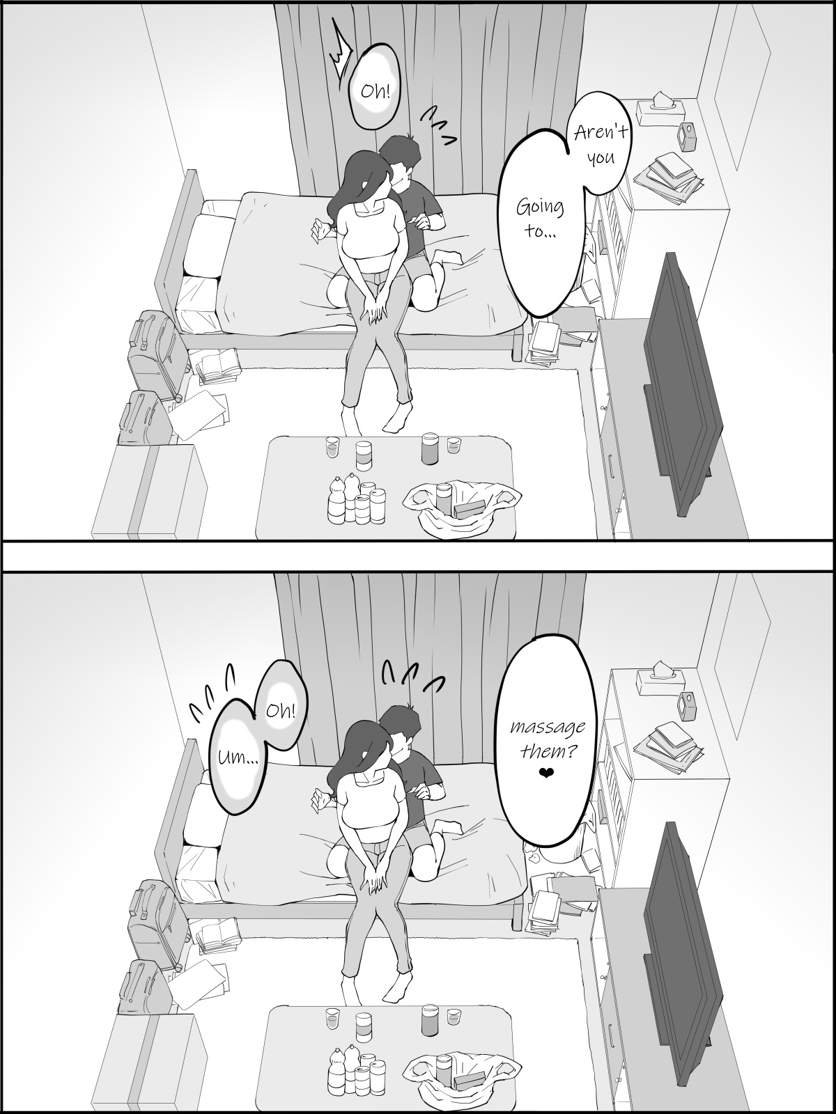 [Ail] A dirty wife who explores the erogenous zones of a virgin boy❤ echiechi na hitodzuma ni seikantai wo sagurareru doutei-kun❤ [English] {KittyKatMan} page 15 full
