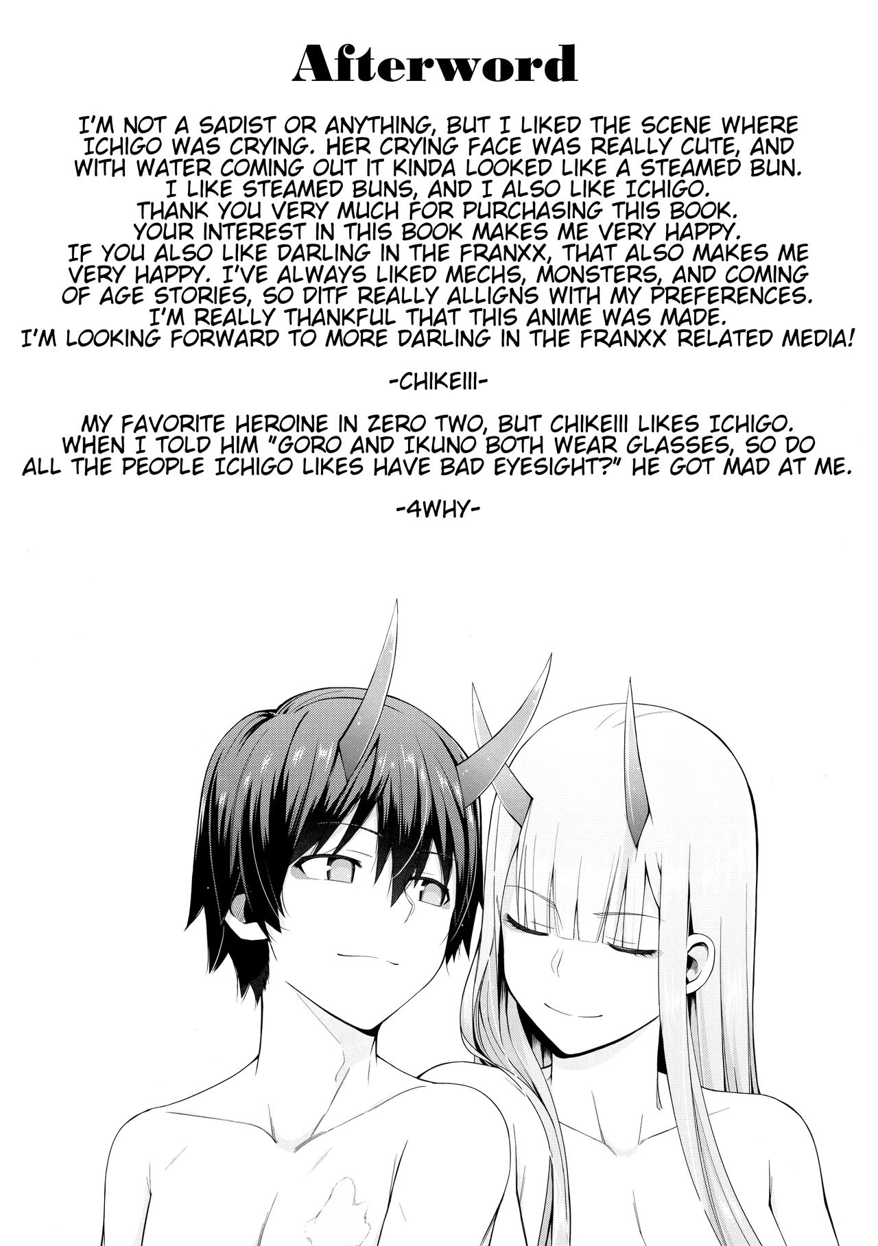 (GOOD COMIC CITY 25) [Bad Mushrooms (4why&Chicke III, mimo)] DARLING Ningen Shikkaku (DARLING in the FRANXX) [English] [Hentai_Doctor] page 37 full