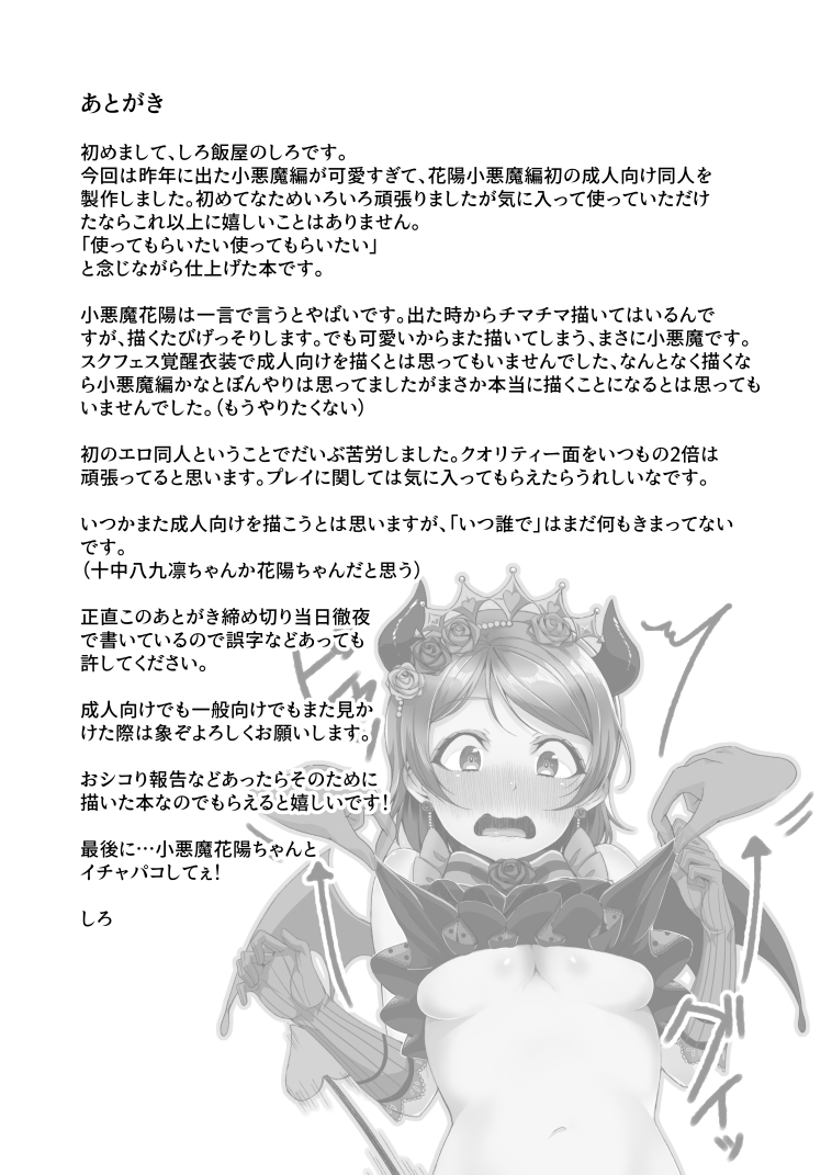 [Shiromeshiya (Shiro)] Koakuma Pana Biyori (Love Live!) [Digital] page 24 full