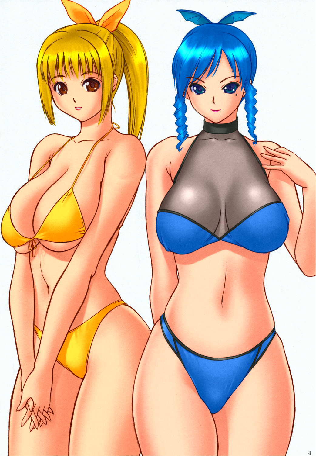 (C70) [Hellabunna (Iruma Kamiri)] Makka na Bikini IV Fukkatsu | Bright Red Bikini IV Rebirth (Athena) [English] [Kizlan] [Colorized] page 4 full