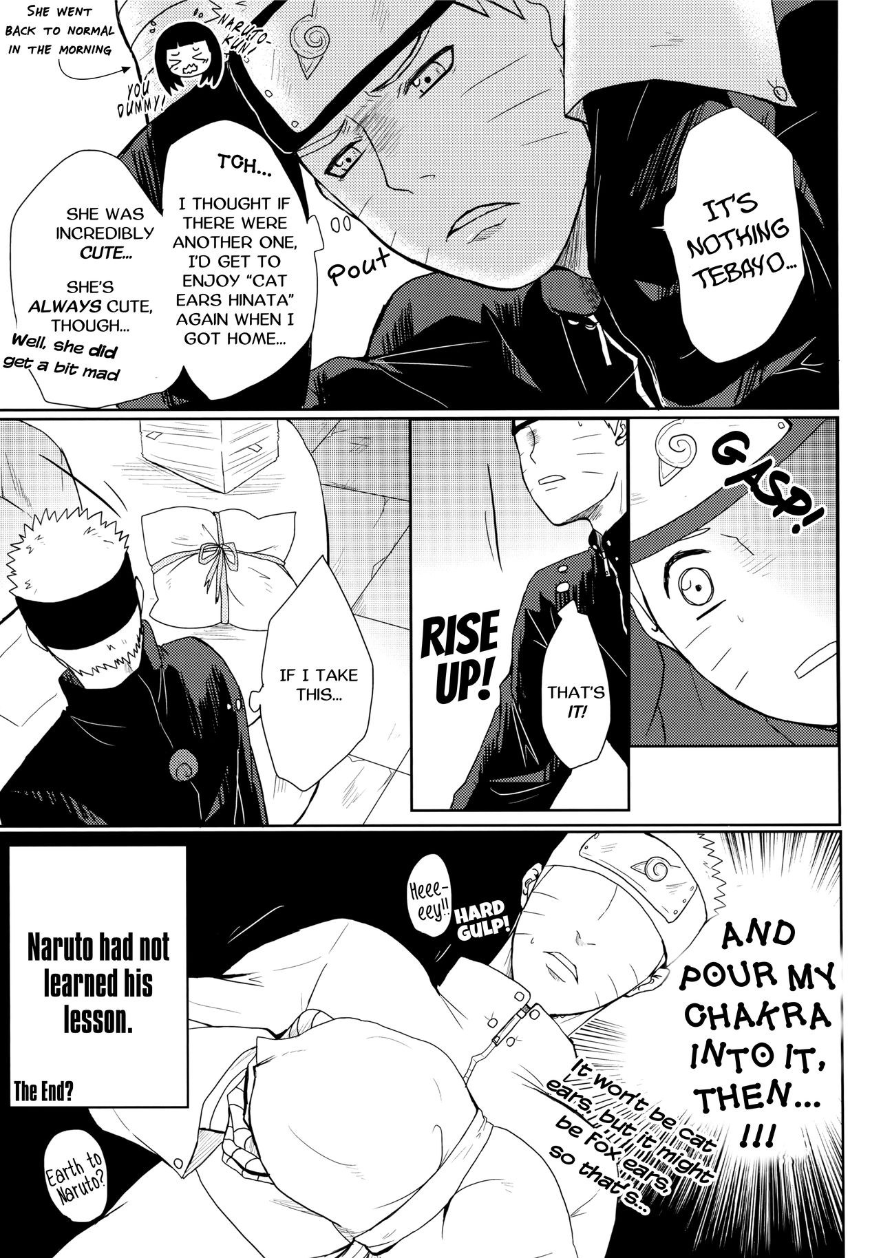 (Oshinobi Date) [Ring Memo (Oretto)] Neko Panic | KITTY PANIC! (Naruto) [English] [TL Anon] page 49 full