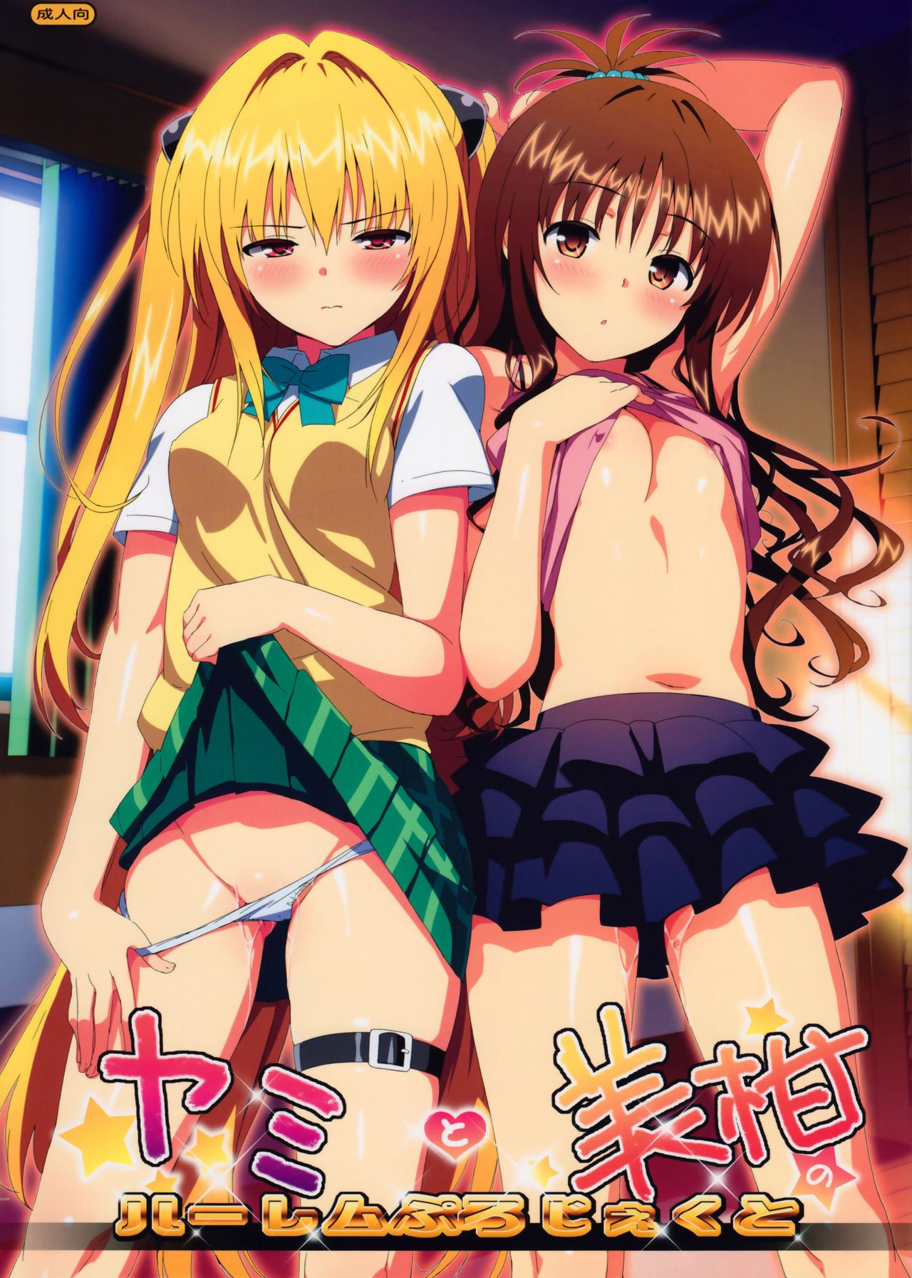 (C83) [Number2 (Takuji)] Yami to Mikan no Harem Project (To LOVE-Ru) [Chinese] [脸肿汉化组] [Decensored] page 1 full