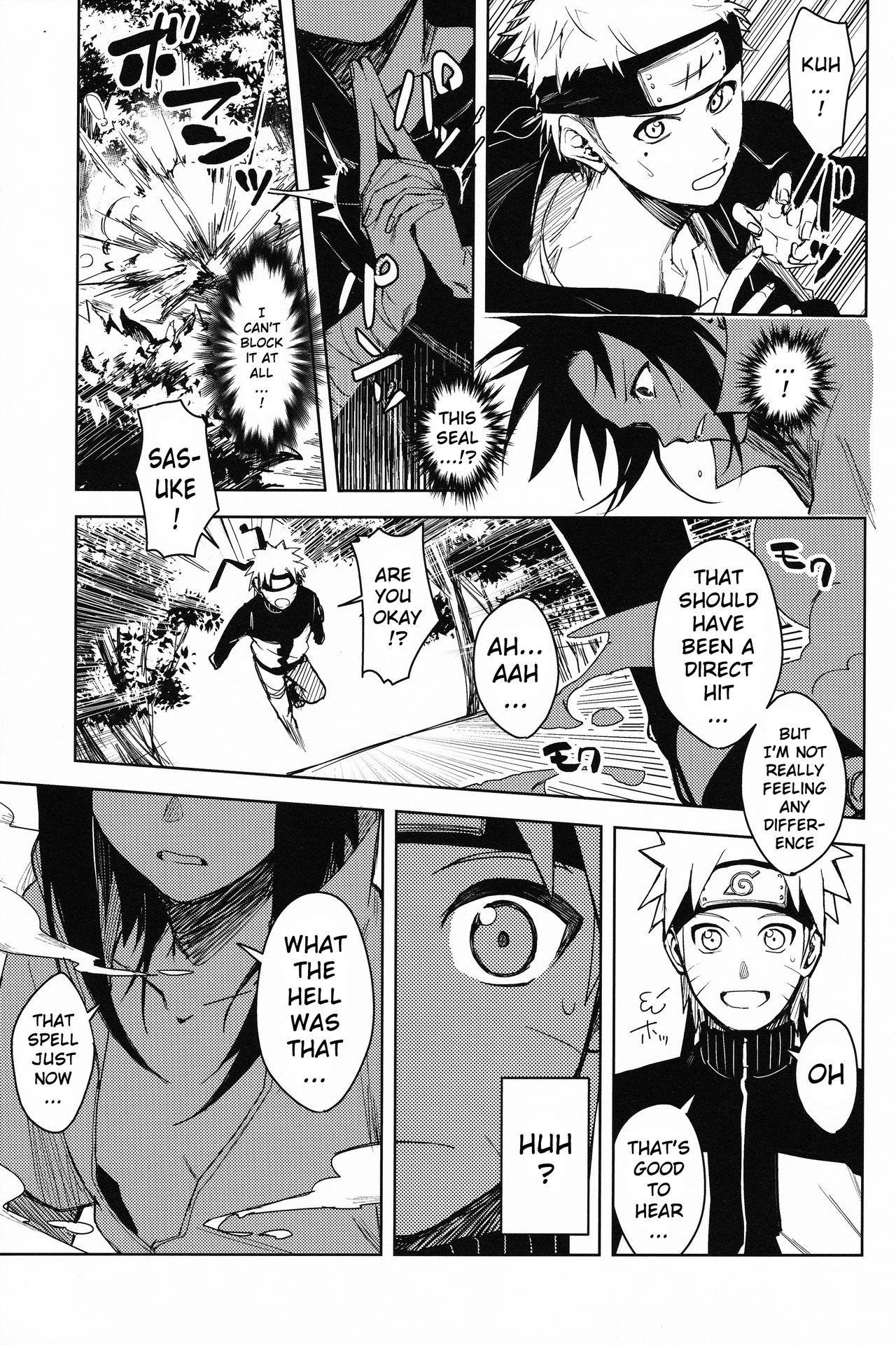 (C97) [Beberoncino Sei (Betty)] Datte Ore-tachi Tomodachi daro (Naruto) [English] [xinsu] page 6 full