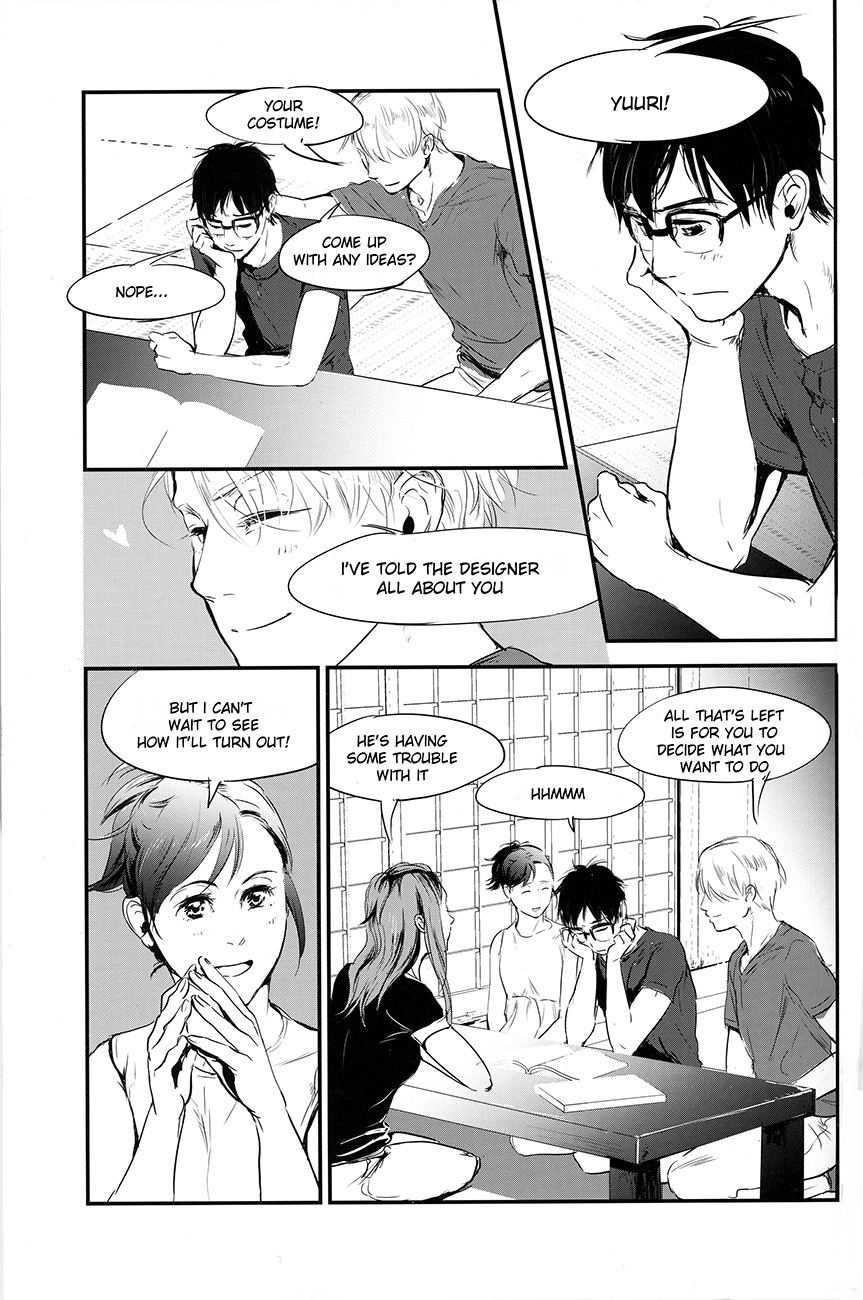 [1pack (nattou)] netsu, yadorasete (Yuri!!! on ICE) [English] page 8 full