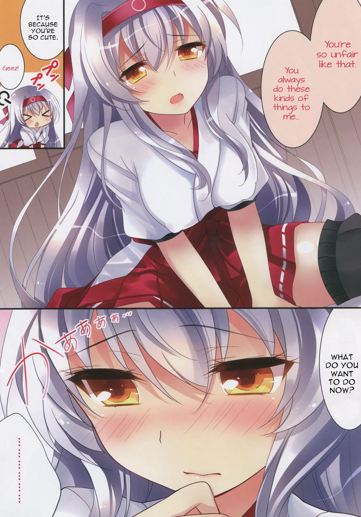 (SC2015 Winter) [Chocolate Latte (Ichiyo Moka)] Amaai Shoukaku-san wa Ikaga? (Kantai Collection -KanColle-) [English] [constantly] page 8 full