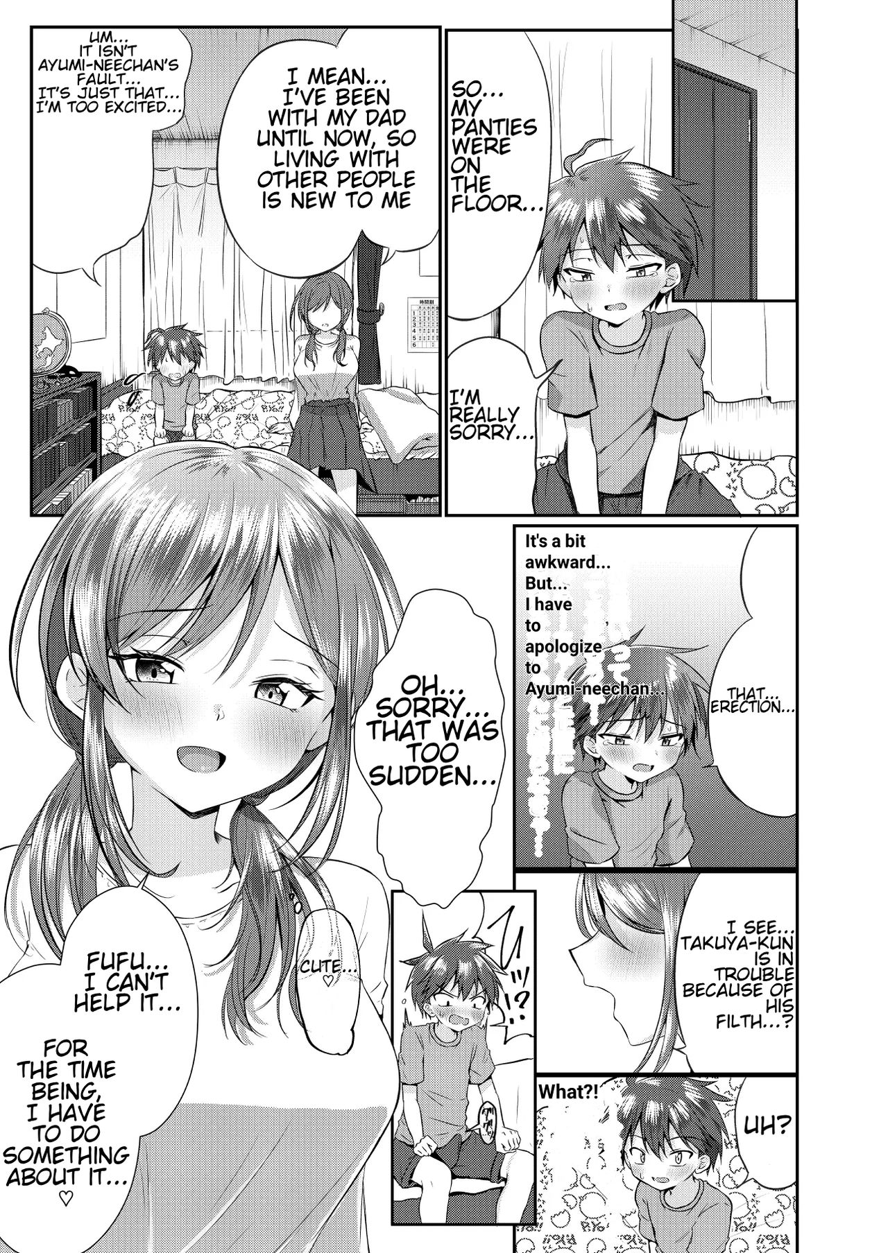 [Peko Renmei (Azuma Riru)] Futanari no Onee-chan ni Shasei Kanri Sarete Gyaku Anal Saretemasu! | His Futanari Sister Manages His Ejaculation And Pegs Him! [English] page 6 full