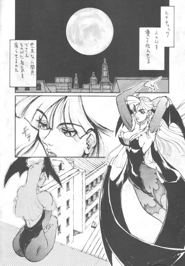 (C47) [Kissyoudo (KAME)] Vampire Getsurin (Darkstalkers) page 3 full