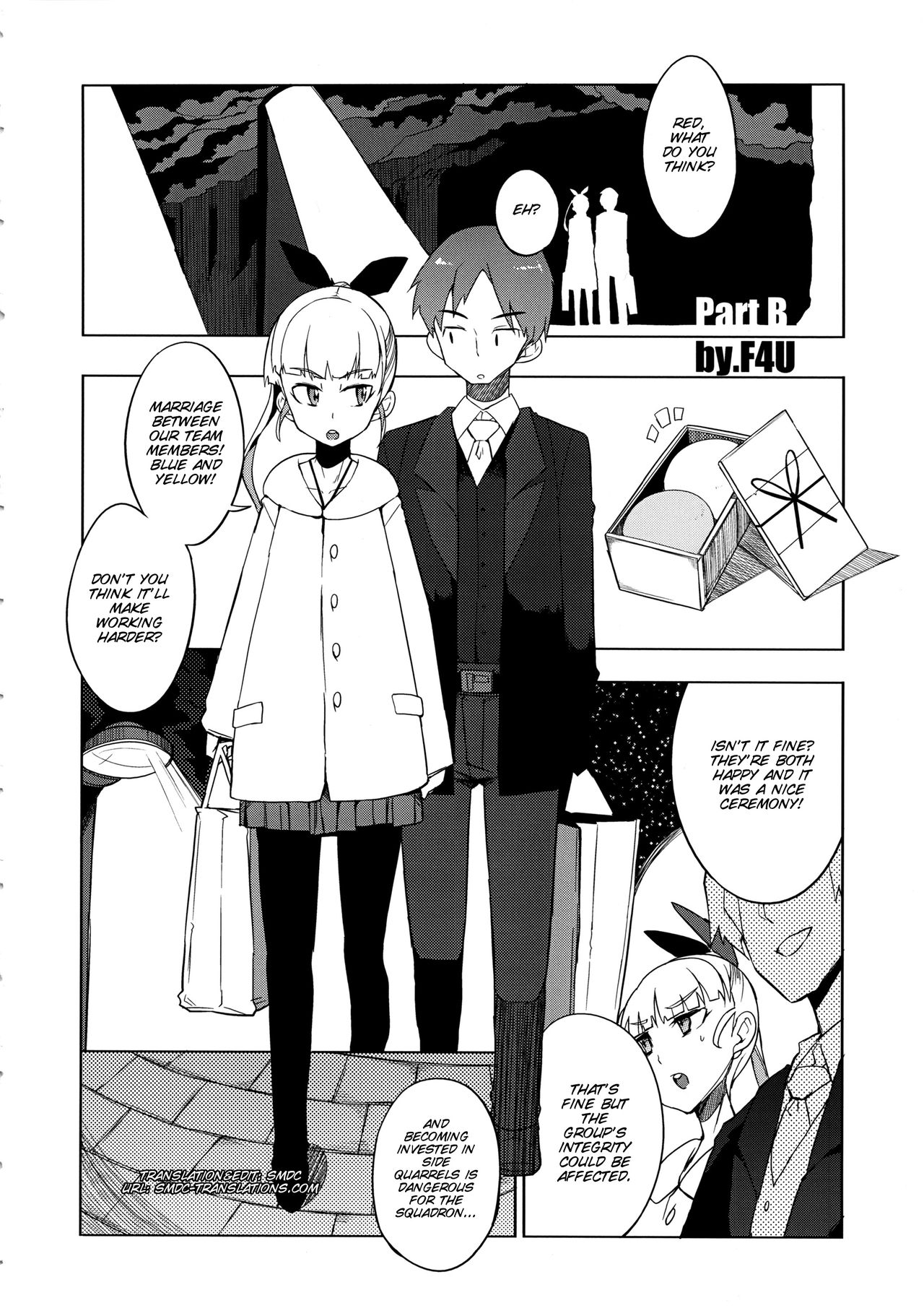 (C85) [Naitou2 (F4U)] the Pink - Tokusatsu Heroine Tsukamaeta!!! part B [English] [SMDC] page 4 full