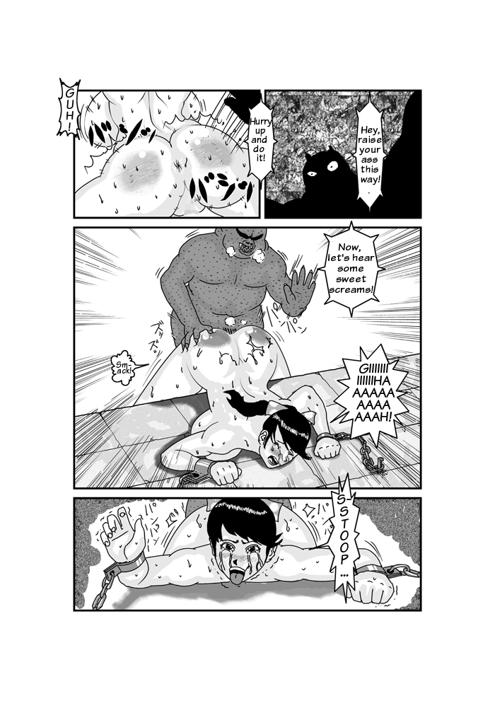 [Juushitsu Genyu] Amazoness Gunba Choukyou ~Senshi ga Uma ni Naru Toki~ | Amazon Warhorse Training ~A Warrior Becomes a Mare~ [English] [DarkSpooky] page 11 full