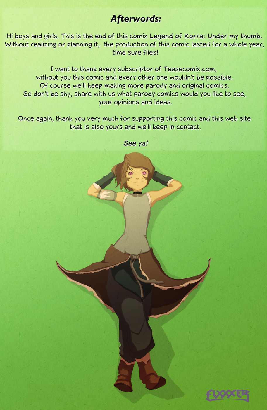 Under My Thumb [Ongoing] (Legend of Korra) page 69 full
