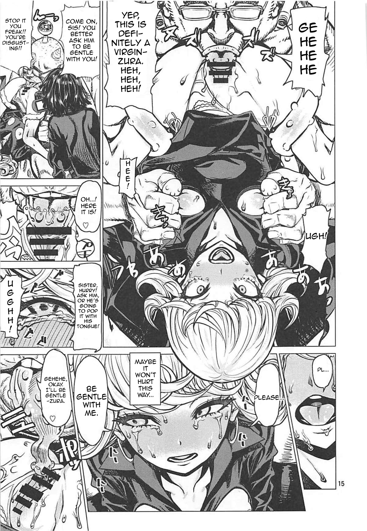 (C93) [Dorepooru (Leopard)] Disaster Sisters Leopard Hon 25 (One Punch Man) [English] [Jashinslayer] page 14 full