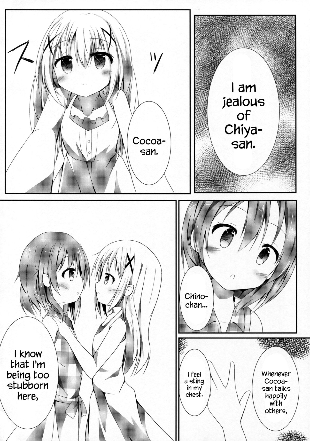 (COMIC1☆10) [Atelier Hinata (Hinata Yuu)] Sister or Not Sister?? (Gochuumon wa Usagi desu ka?) [English] {Hennojin} page 5 full