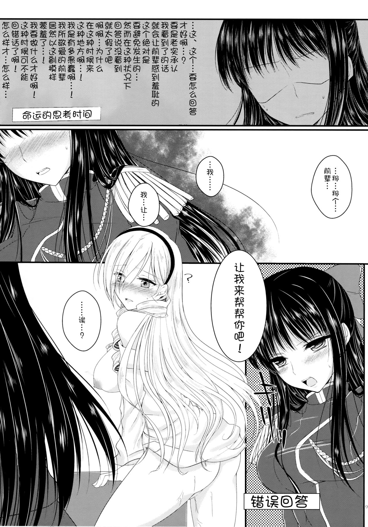 [Sanyongo (Roku)] Hime Asobi. (Walkure Romanze) [2016-06-22] [Chinese] [v.v.t.m汉化组] page 9 full