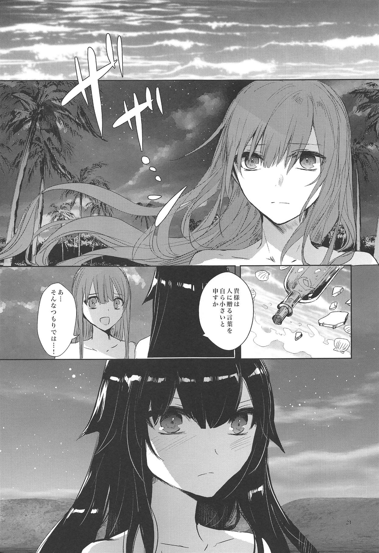 (COMIC1☆14) [Southern Blue Sky (rioka)] Himegoto wa Tokonatsu no Yoru ni (Fate/Grand Order) page 20 full