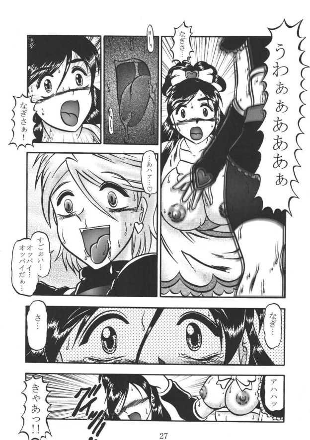 (C67) [Studio Kyawn (Murakami Masaki, Sakaki Shigeru)] GREATEST ECLIPSE Real BLACK ～Shikkoku～ (Futari wa Precure) page 26 full