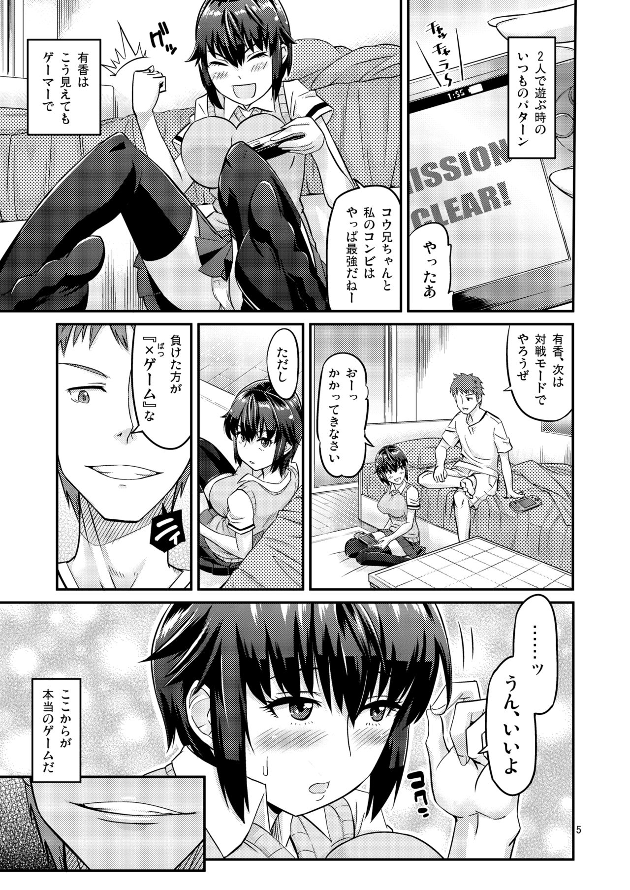 [Surface Tension (Orikuchi)] Batsu Game [Digital] page 5 full
