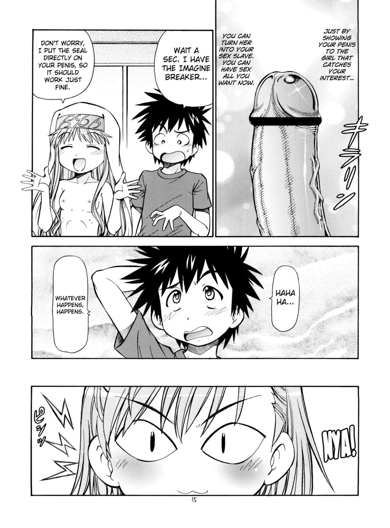 [Toraya (ITOYOKO)] Toaru Omeko ni Railgun | A Certain Pussy Railgun (Toaru Majutsu no Index) [English] [Doujins.com] page 16 full